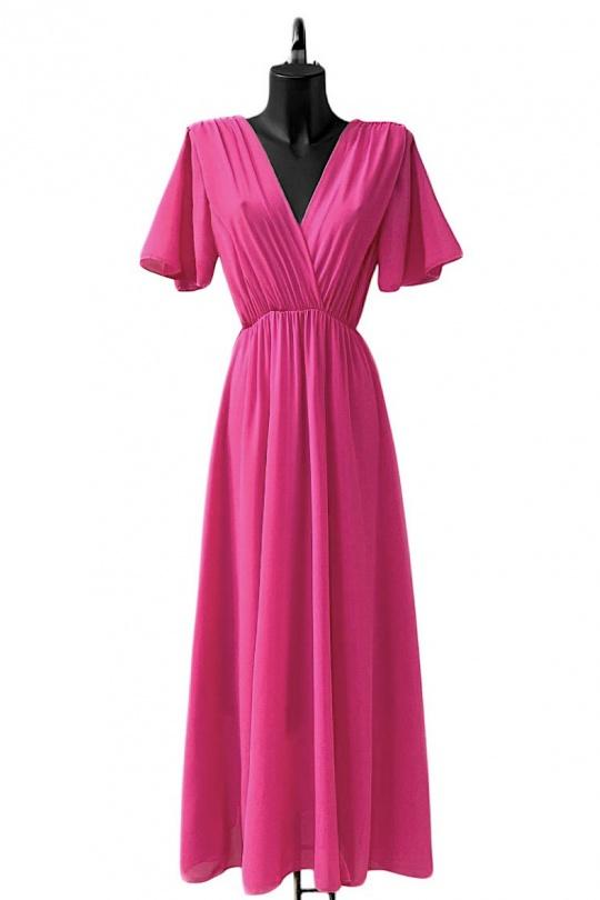 Robes longues Femme Fushia ELLE STYLE TH_9699_ROSY Efashion Paris