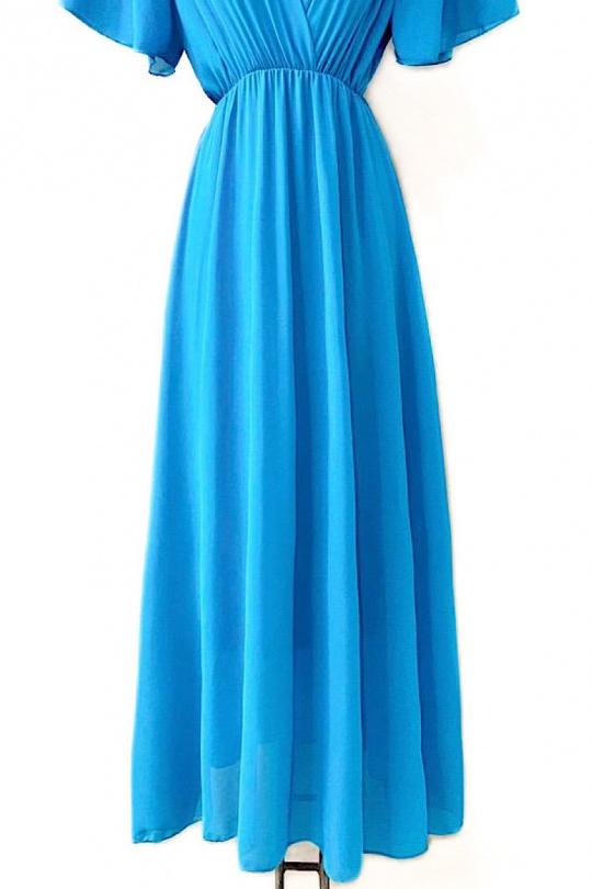 Robes longues Femme Beige ELLE STYLE TH_9699_ROSY Efashion Paris