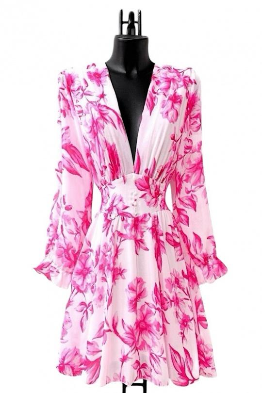 Robes courtes Femme Fushia ELLE STYLE GL_8944_FUSHCERI_JULIETTE Efashion Paris