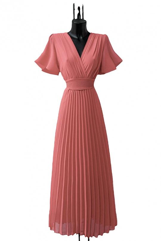 Abiti maxi Donna Khaki ELLE STYLE GL_0429_LORIANA_425 Efashion Paris