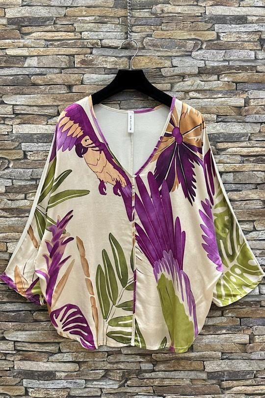 Blouses Femme Bleu jean ELLE STYLE TH_7889_ALL_POLENE Efashion Paris