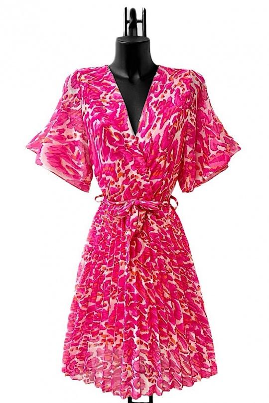 Short dresses Women Magenta ELLE STYLE TH_2998_DAISY_BETANY Efashion Paris