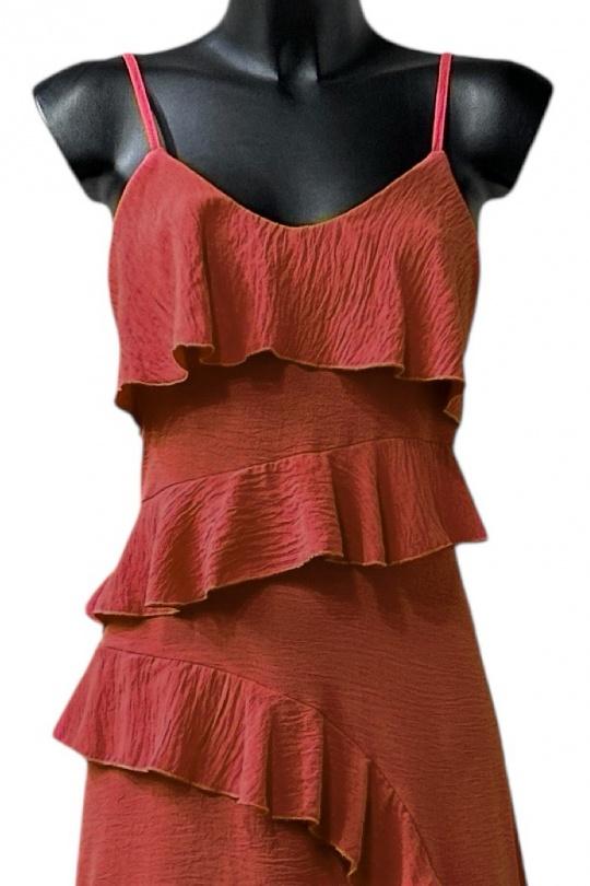 Robes longues Femme Fuschia ELLE STYLE TH_25432_TAYLOR_625. Efashion Paris