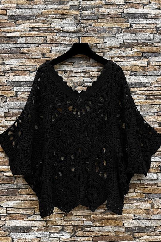Blouses Femme Noir ELLE STYLE F9_1584_HENA Efashion Paris