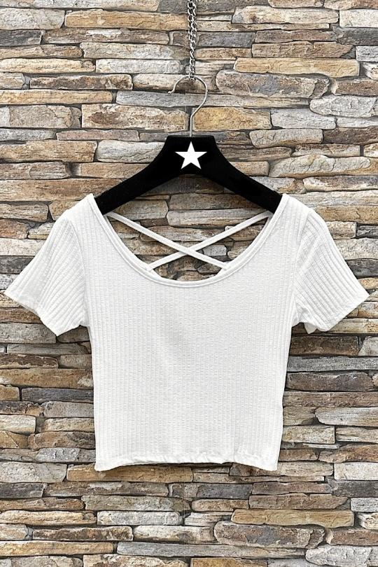 Tops Femme Blanc ELLE STYLE HS_19498_VIKCY Efashion Paris