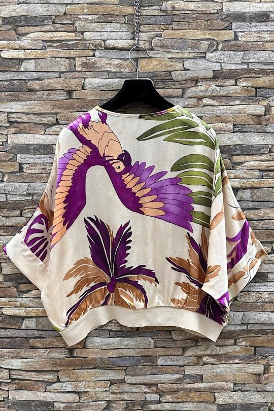 Blouses Femme Tan ELLE STYLE TYR_D5153_TOUS_GILETTA Efashion Paris