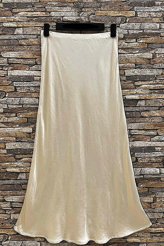 Jupes Femme Beige ELLE STYLE PRO_B902230_OCTAVE Efashion Paris
