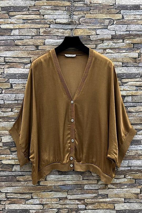 Cárdigans Mujer Brown ELLE STYLE JB_5151_GILETTE Efashion Paris