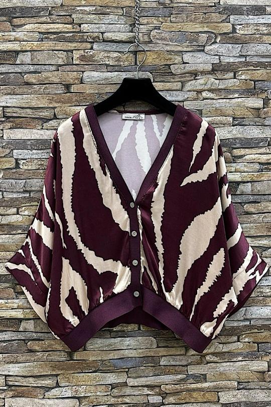 Blouses Femme Tan ELLE STYLE TYR_D5153_TOUS_GILETTA Efashion Paris