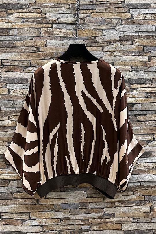 Blouses Femme Tan ELLE STYLE TYR_D5153_TOUS_GILETTA Efashion Paris