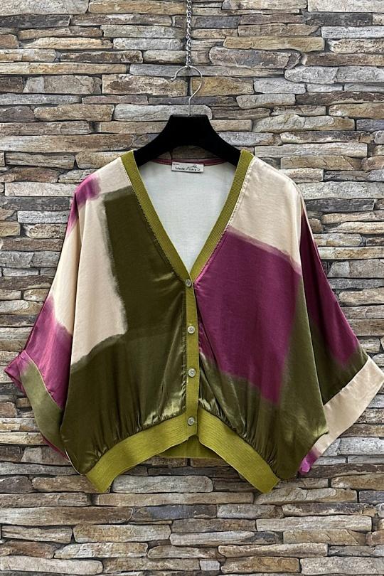 Blouses Femme Tan ELLE STYLE TYR_D5153_TOUS_GILETTA Efashion Paris