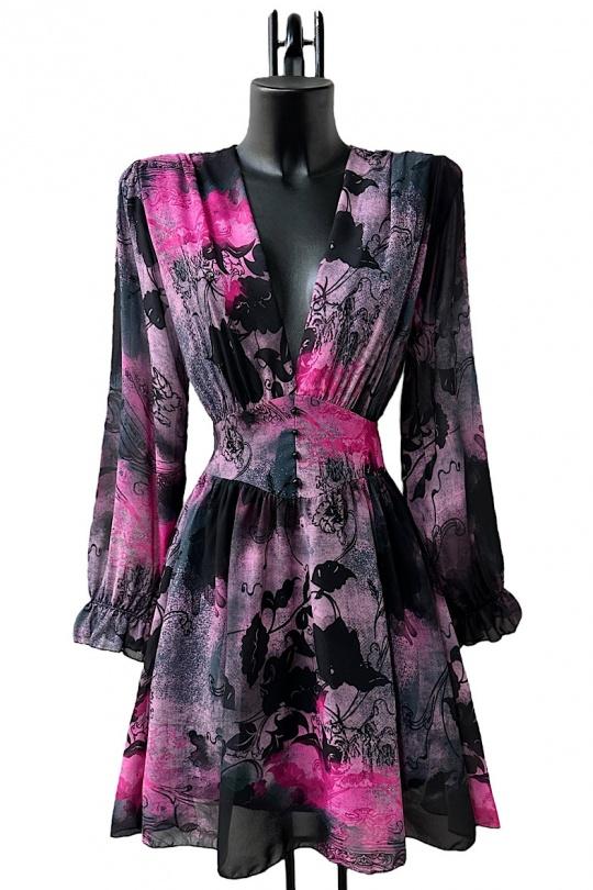 Robes courtes Femme Noir ELLE STYLE GL_8944_NRFUSH_JULIETTE Efashion Paris