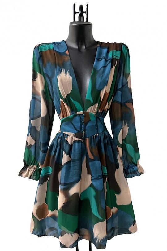 Robes courtes Femme Canard ELLE STYLE GL_8944_CNRDVRT_JULIETTE Efashion Paris