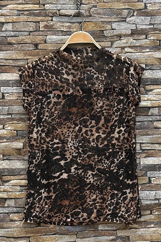 Blouses Femme Marron choco ELLE STYLE GL_0634_ALL_CANDICE Efashion Paris