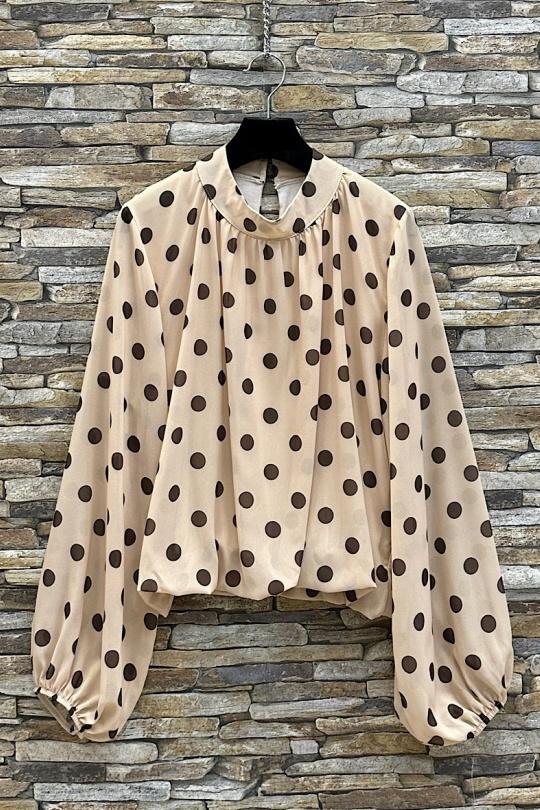 Tops Femme Beige ELLE STYLE TH_24121_FLOR_ANIELLIE Efashion Paris