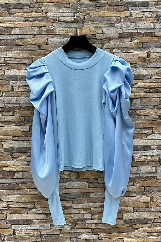 Tops Femme Bleu ciel ELLE STYLE HS_5896_AYO Efashion Paris