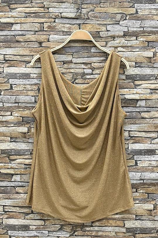 Tops Women Gold ELLE STYLE HS_6028_SIRINA Efashion Paris