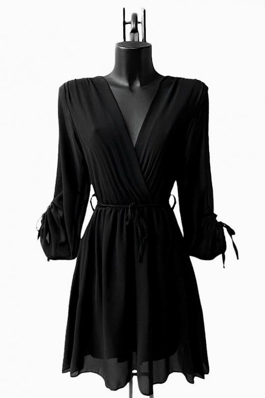 Robes courtes Femme Noir ELLE STYLE TH_1546_UNIS_DIANEA Efashion Paris