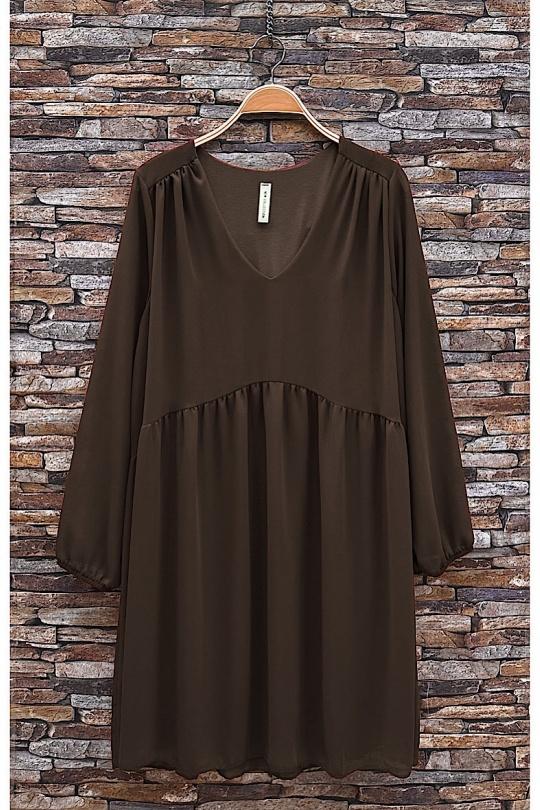 Robes courtes Femme Vert bouteille ELLE STYLE ERMD_22514_UNI_CLEMENCE Efashion Paris