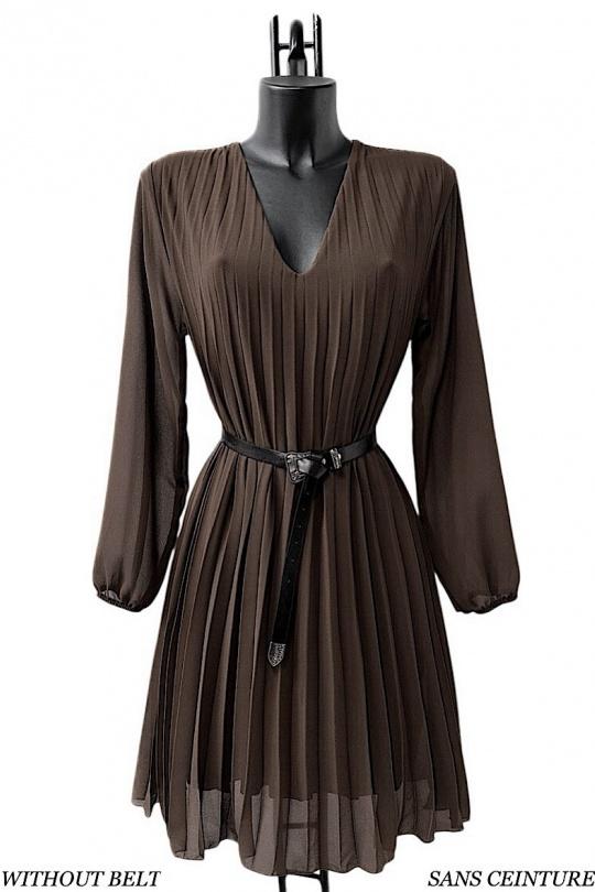 Robes courtes Femme Beige ELLE STYLE NF_21635_UNI_SANIA Efashion Paris