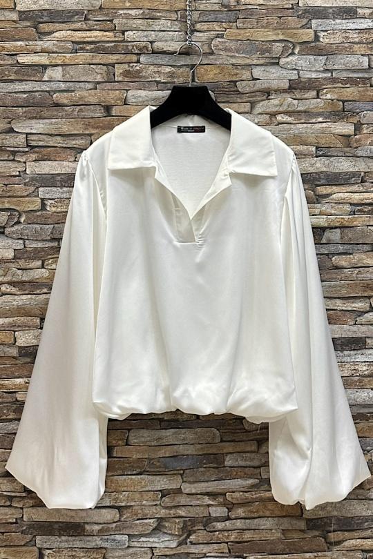 Top Donna White ELLE STYLE NF_25197_TARA_925… Efashion Paris