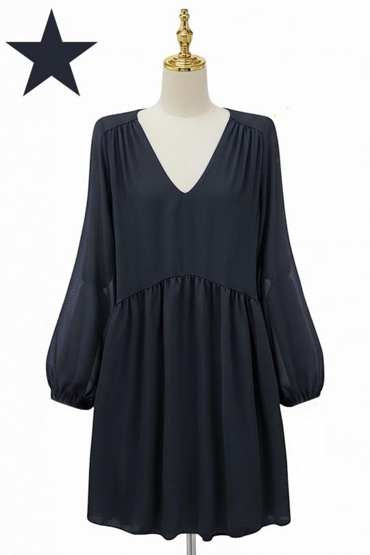 Robes courtes Femme Vert bouteille ELLE STYLE ERMD_22514_UNI_CLEMENCE Efashion Paris