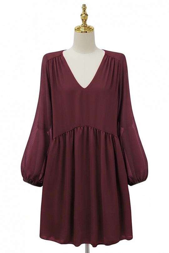 Robes courtes Femme Vert bouteille ELLE STYLE ERMD_22514_UNI_CLEMENCE Efashion Paris