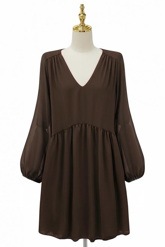 Robes courtes Femme Vert bouteille ELLE STYLE ERMD_22514_UNI_CLEMENCE Efashion Paris