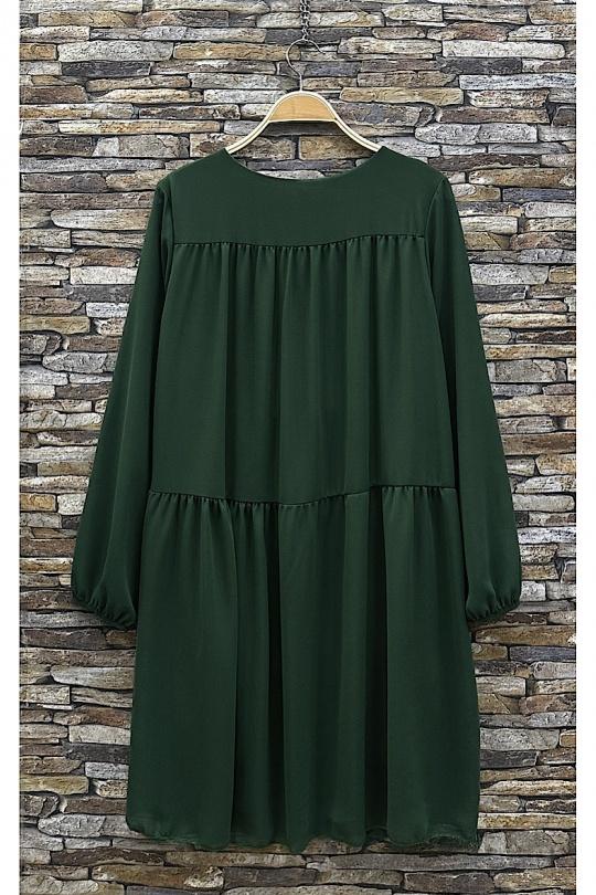 Robes courtes Femme Vert bouteille ELLE STYLE ERMD_22514_UNI_CLEMENCE Efashion Paris