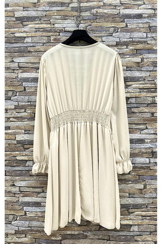 Robes courtes Femme Vert bouteille ELLE STYLE GL_8944_UNI_JULIETTE Efashion Paris