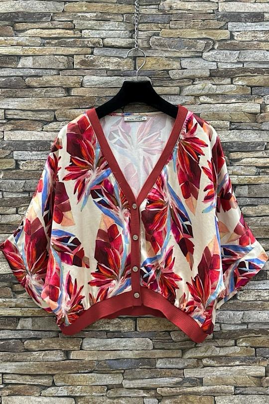 Blouses Femme Tan ELLE STYLE TYR_D5153_TOUS_GILETTA Efashion Paris