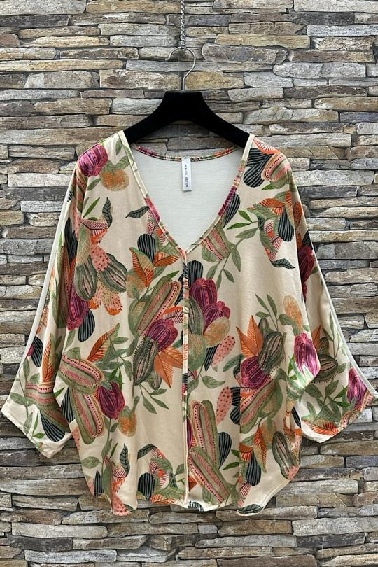 Blouses Femme Bleu jean ELLE STYLE TH_7889_ALL_POLENE Efashion Paris