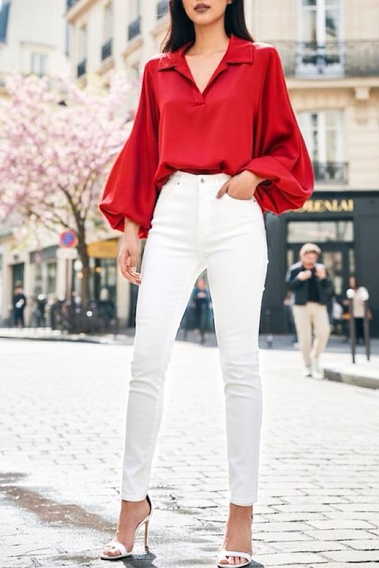 Tops Femme Noir ELLE STYLE NF_25197_TARA_925… Efashion Paris