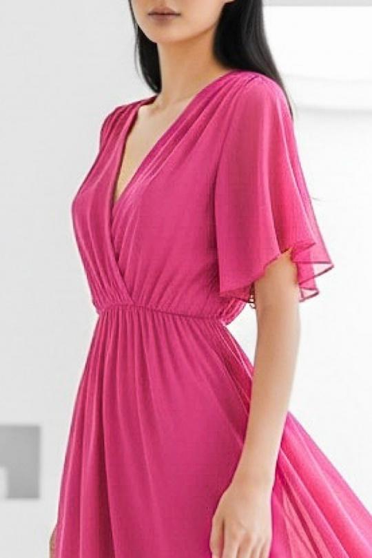 Robes longues Femme Beige ELLE STYLE TH_9699_ROSY Efashion Paris