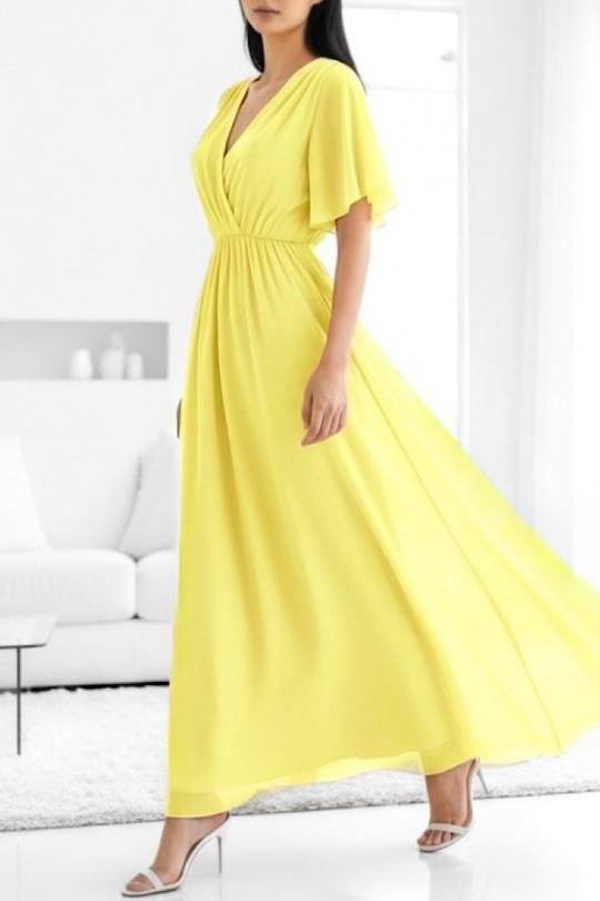 Robes longues Femme Beige ELLE STYLE TH_9699_ROSY Efashion Paris