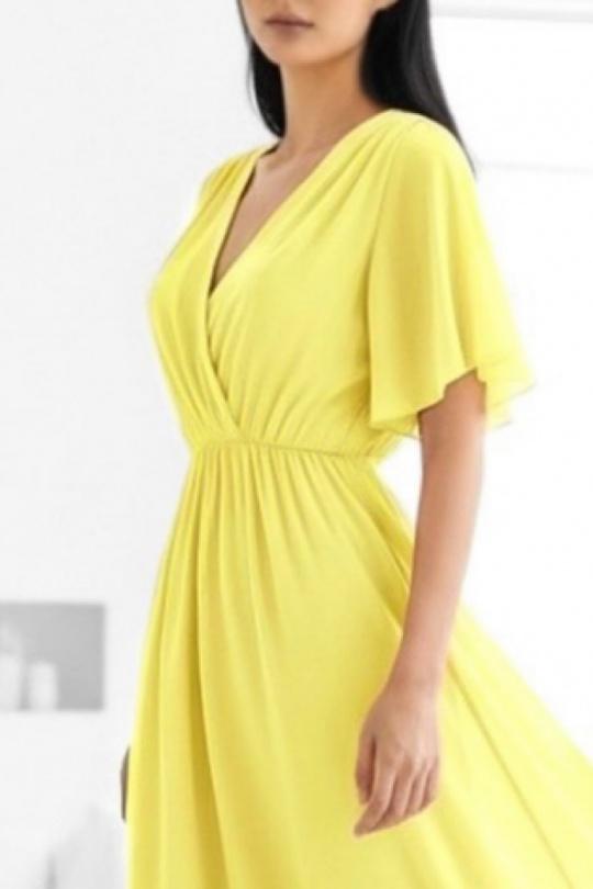 Robes longues Femme Beige ELLE STYLE TH_9699_ROSY Efashion Paris