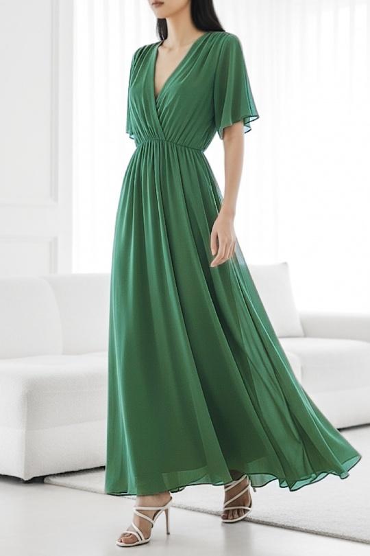 Robes longues Femme Beige ELLE STYLE TH_9699_ROSY Efashion Paris