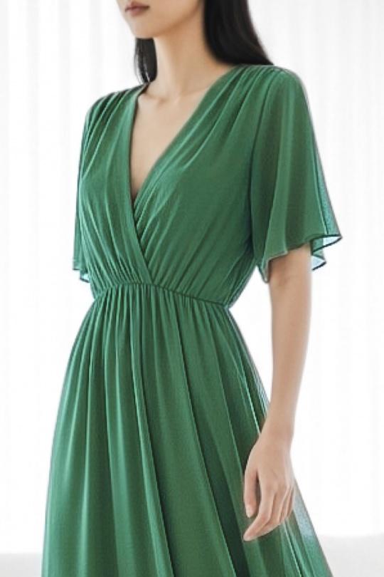 Robes longues Femme Beige ELLE STYLE TH_9699_ROSY Efashion Paris