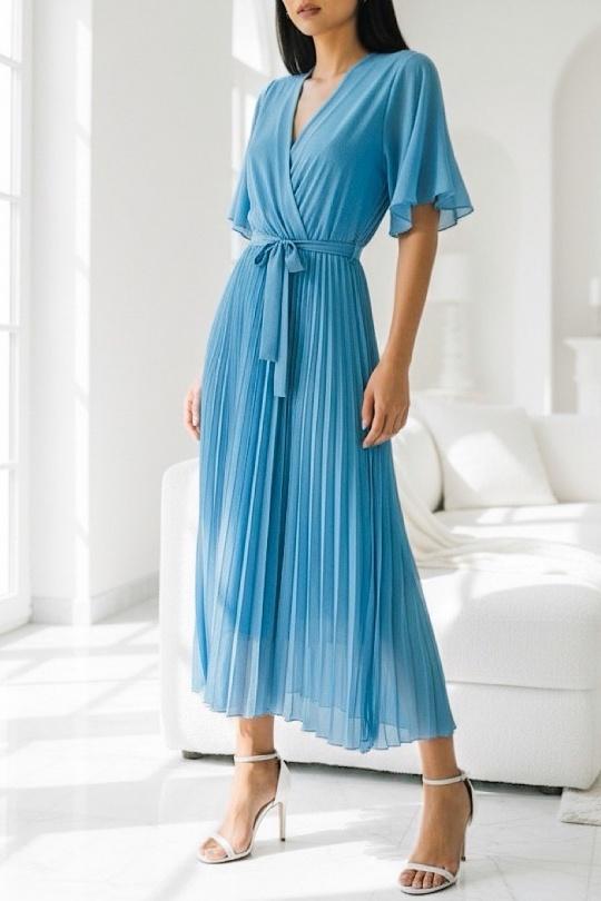 Robes longues Femme Kaki ELLE STYLE TH_8309_UNI_ALIRA Efashion Paris