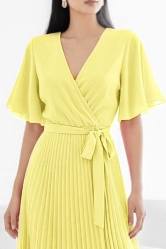 Robes longues Femme Kaki ELLE STYLE TH_8309_UNI_ALIRA Efashion Paris