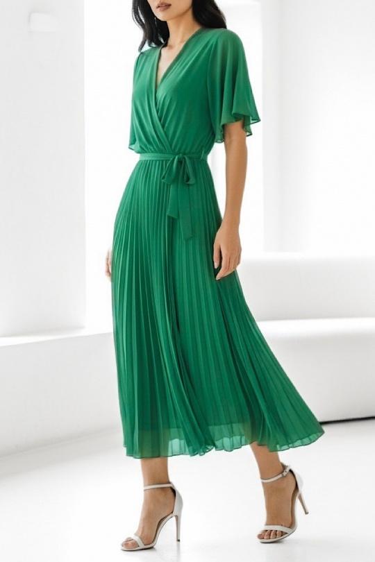 Robes longues Femme Kaki ELLE STYLE TH_8309_UNI_ALIRA Efashion Paris