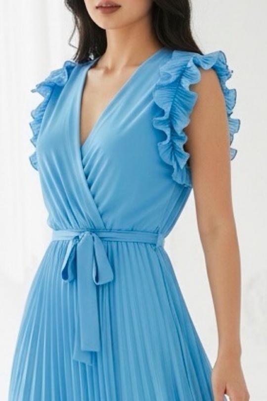 Robes longues Femme Vert foncé ELLE STYLE TH_0728_UNI_VICTORIA Efashion Paris