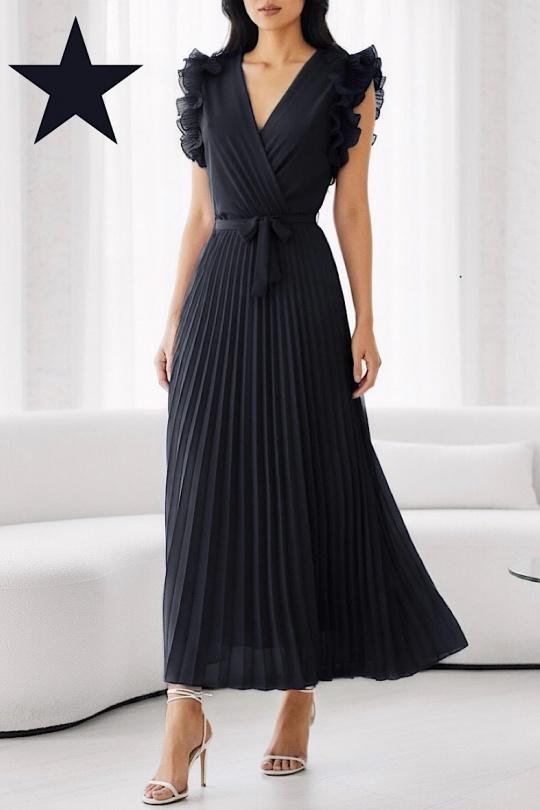 Robes longues Femme Vert foncé ELLE STYLE TH_0728_UNI_VICTORIA Efashion Paris