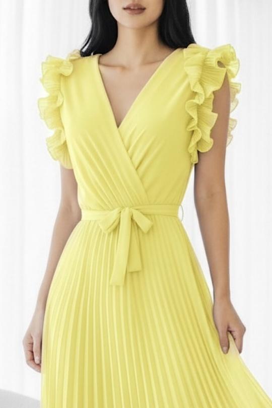 Robes longues Femme Vert foncé ELLE STYLE TH_0728_UNI_VICTORIA Efashion Paris