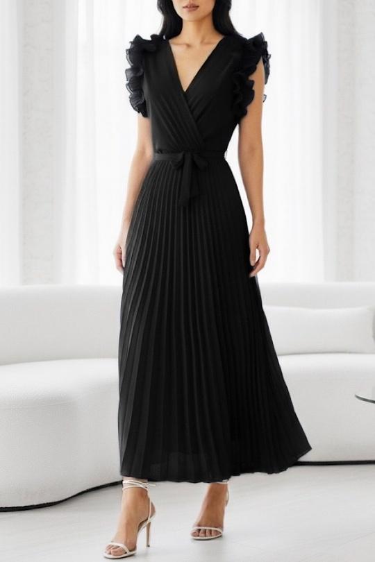 Robes longues Femme Vert foncé ELLE STYLE TH_0728_UNI_VICTORIA Efashion Paris