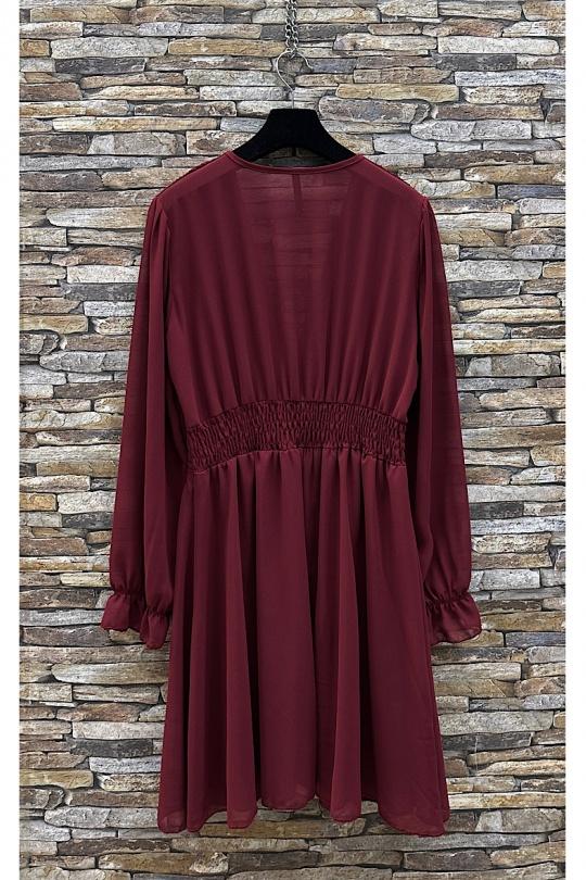 Robes courtes Femme Vert bouteille ELLE STYLE GL_8944_UNI_JULIETTE Efashion Paris