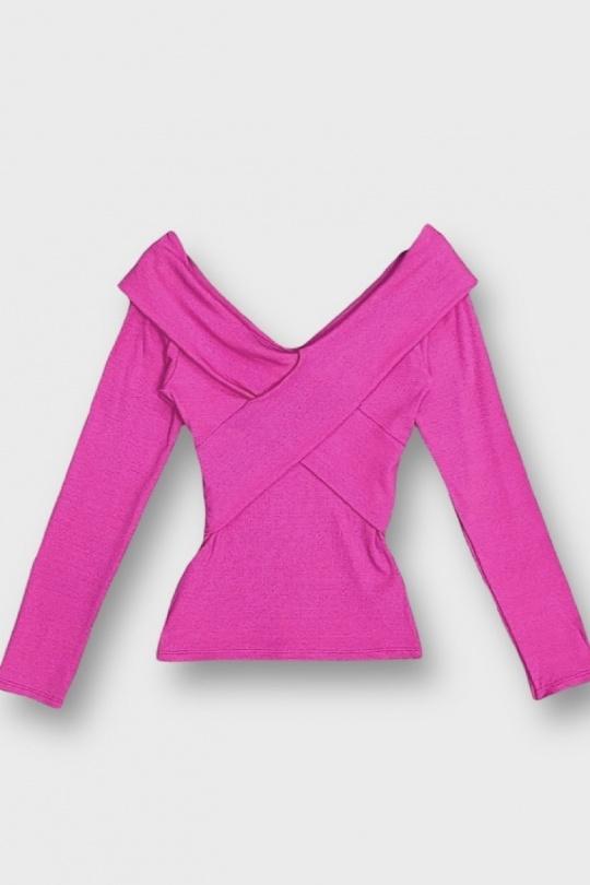 Tops Women FUCHSIA ELLE STYLE HD_2680_FANNY Efashion Paris