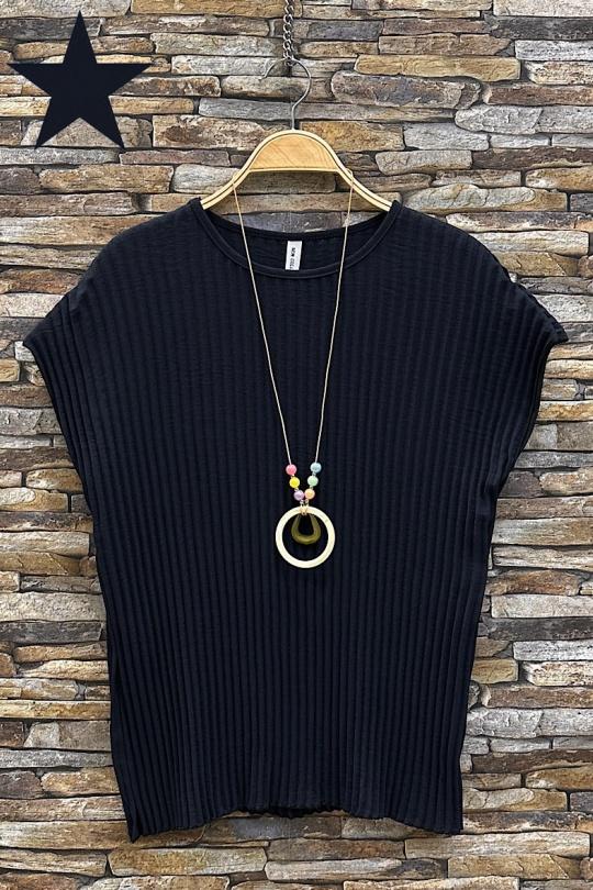 Tops Women Jean blue ELLE STYLE TH_25334_325_PERCY Efashion Paris