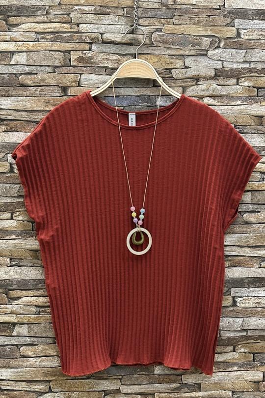 Tops Women Jean blue ELLE STYLE TH_25334_325_PERCY Efashion Paris