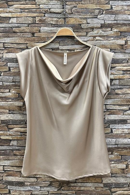 Tops Femme Beige ELLE STYLE XY_16872_325_SATINA Efashion Paris